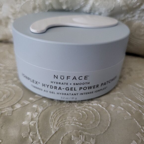 NU FACE ~ HYDRATE + SMOOTH IONPLEX HYDRA GEL POWER PATCHES ~ 3.2 OZ - Picture 1 of 4